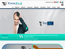 Tablet Screenshot of estepolhair.com